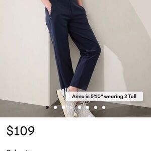 Athletes Endless High Rise Pants navy size 8